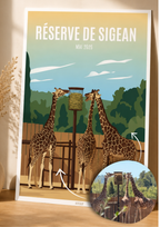 Affiche personnalisée format A5 ou A3