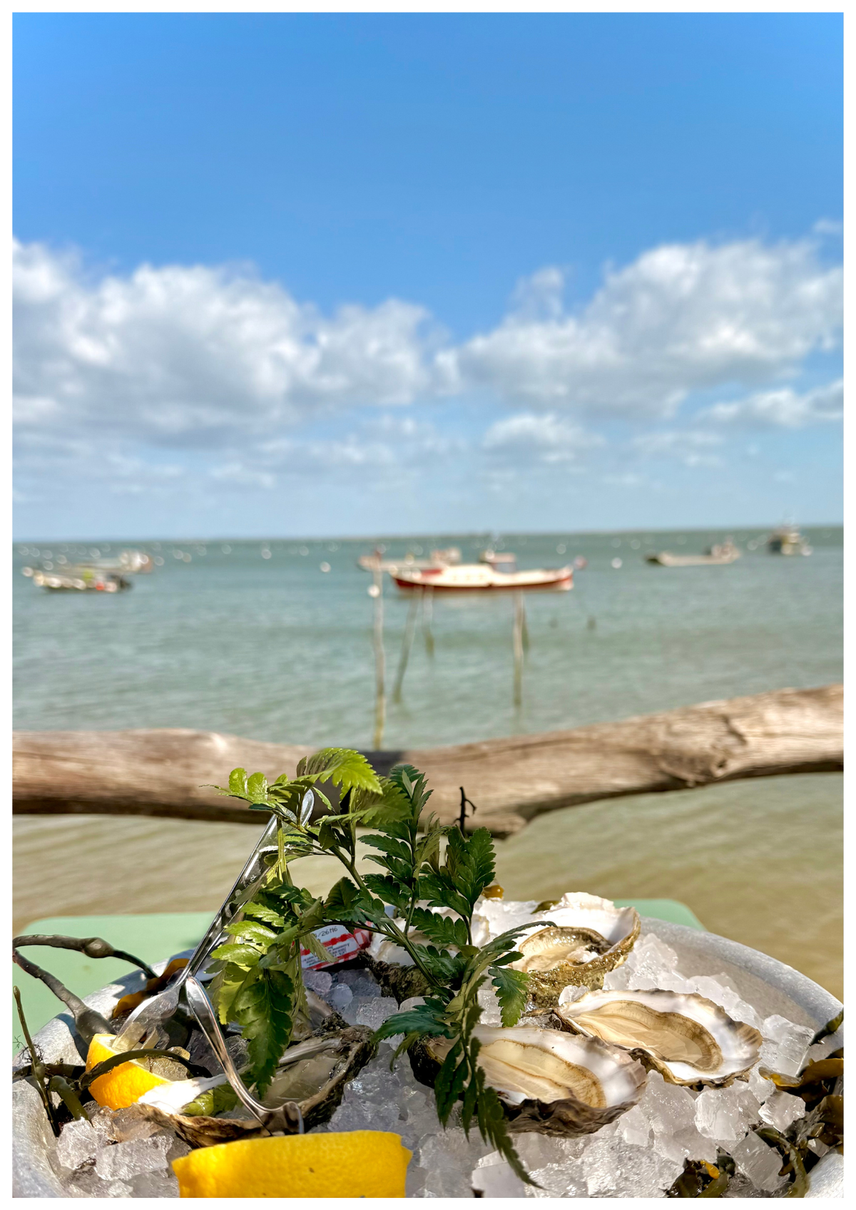 Affiche personnalisée représentant le Cap Ferret en France