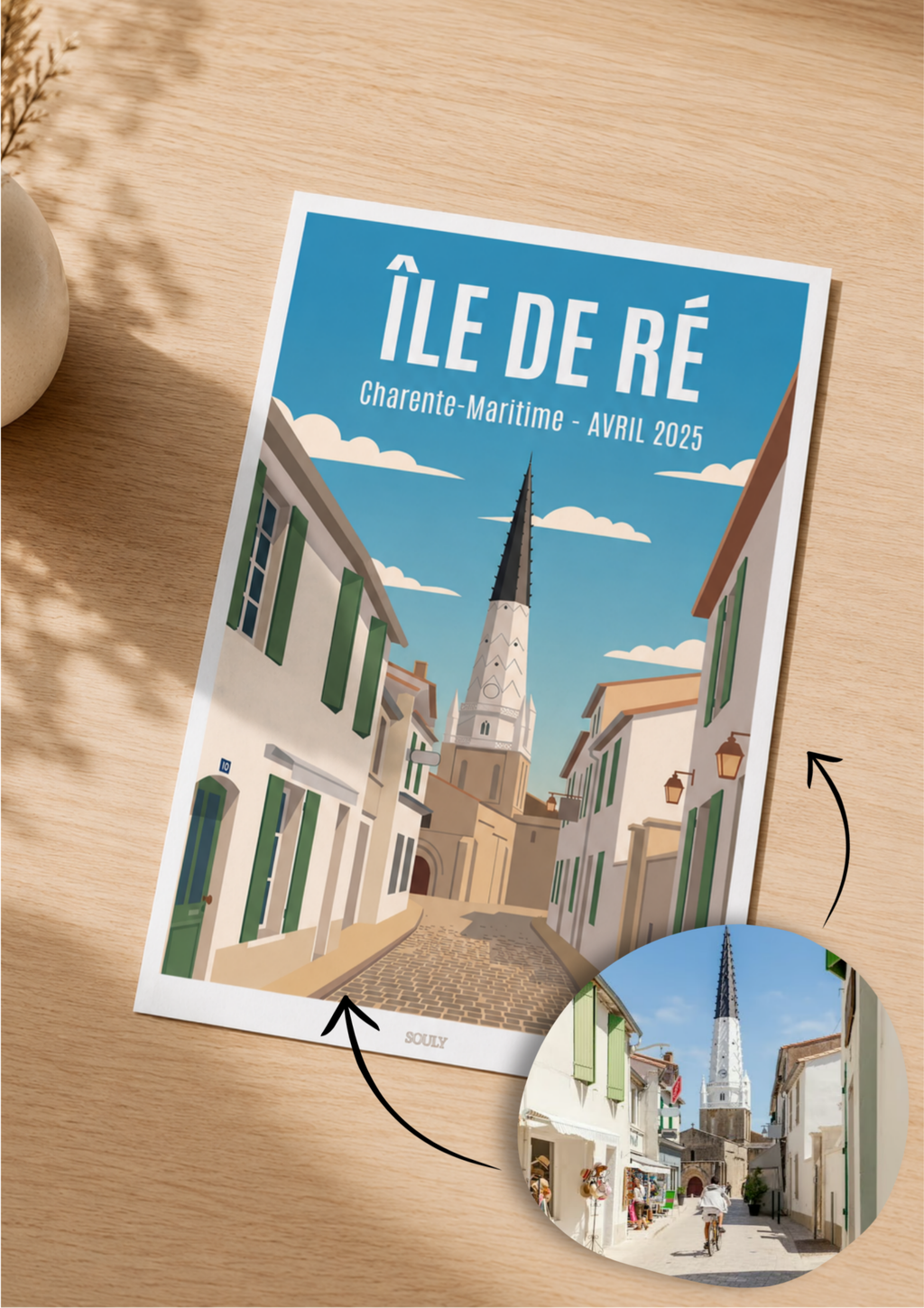 Affiche personnalisée format A5 ou A3